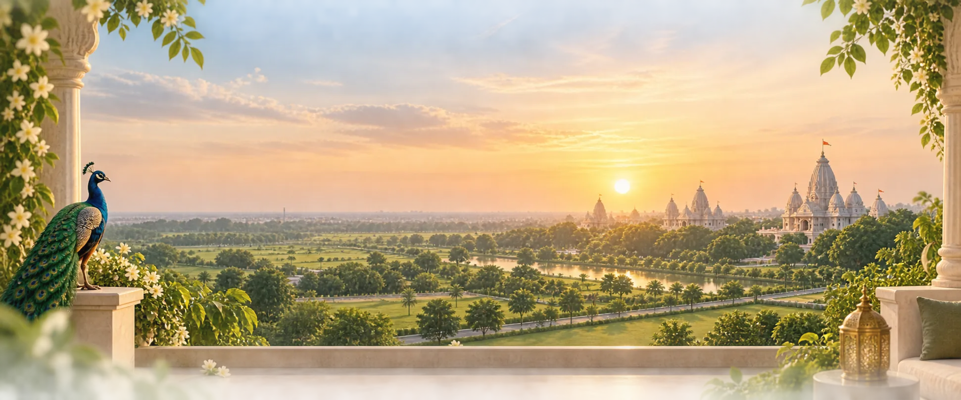 Vrindavan residential plots and property landscape